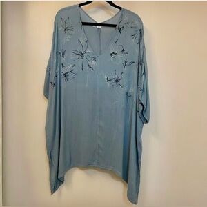 O'Neill Teal Floral Women's Coverup